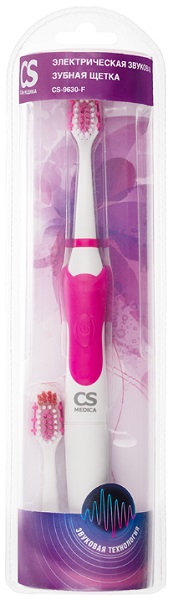 Зубная щетка Электрическая Звуковая CS Medica CS-9630-F розовый