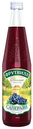 Фрутвилл Лимонад Саперави 0,5л стекло