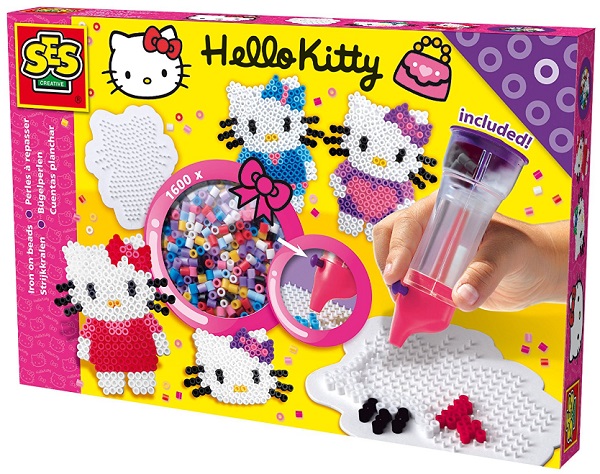 Термо мозайка для детей Hello Kitty Перламатик + доска арт.14755