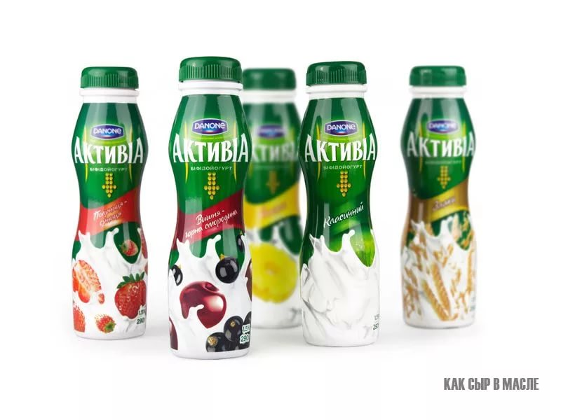 Данон Активиа Питьевая Хурма- Яблоко  270,0
