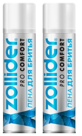 Zollider Пена для бритья Pro Comfort 2*200мл