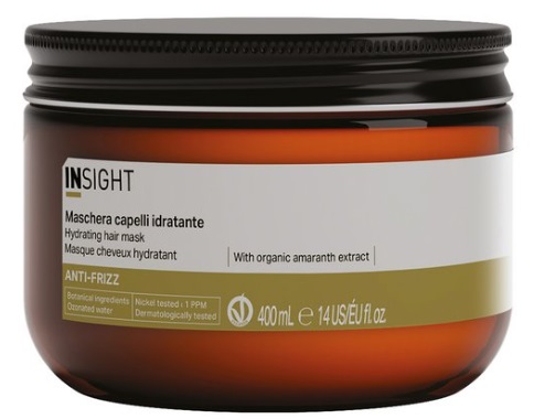 INSIGHT Anti-Frizz Hydrating Маска разглаживающая для непослушных волос 400мл IAF212