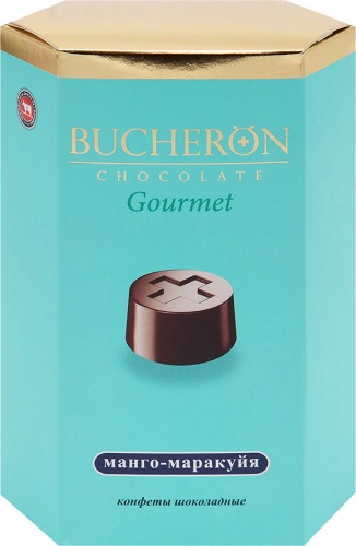 BUCHERON Gourmet Шоколадные конфеты Манго-маракуйя 130г