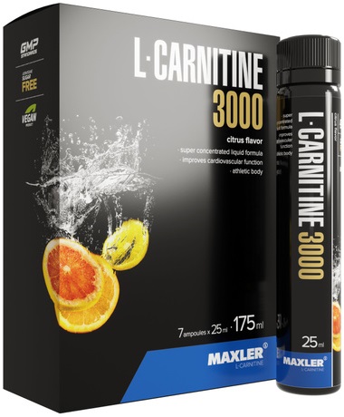 Maxler Л-Карнитин 3000 Цитрус 25мл
