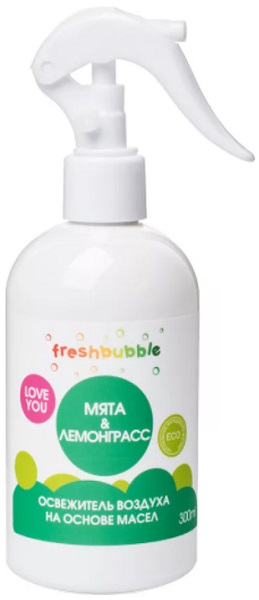 FreshBubble Освежитель воздуха Мята и лемонграсс 300 мл