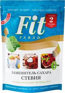 Fit Parad №14  Заменитель сахара  Стевия 200,0