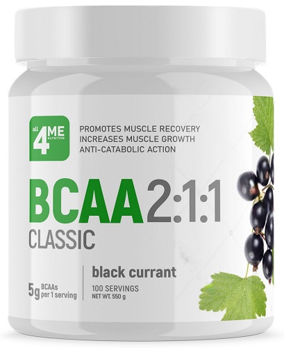 BCAA 200г Черная смородина 4me Nutrition  &