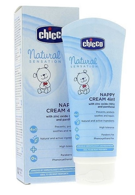 CHICCO Крем под подгузник Natural Sensation 100 мл