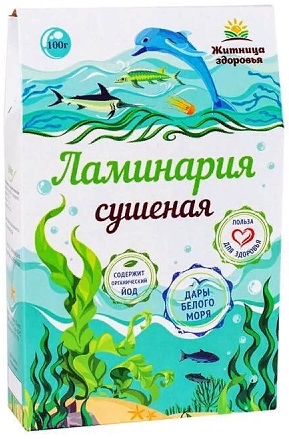 Житница здоровья Ламинария сушеная 100г