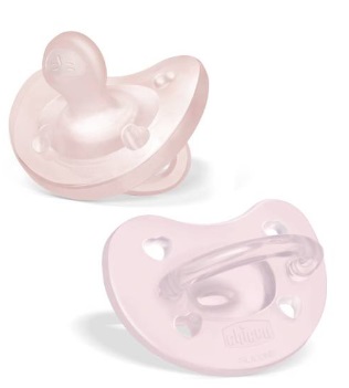 Соска-Пустышка Силиконовая CHICCO 2м+ Physio Physioforma Soft 2шт Розовый