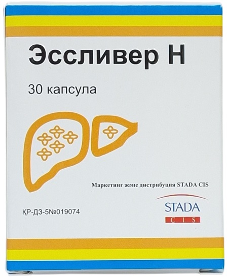 Эссливер Н капс №30 (эссенциал фосфолип)