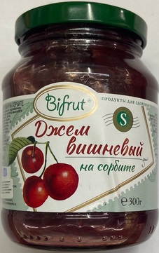 Bifrut Джем Вишня на сорбите 280г Бифрут