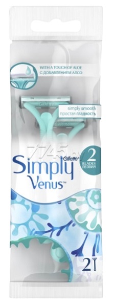 Станок бритвенный одноразовый GILLETTE Simply Venus ( 2шт) 80700997