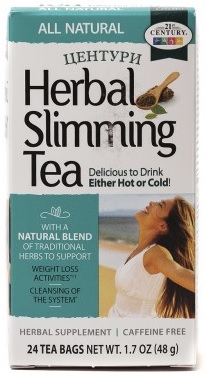 Центури Хербал Слимминг Чай №24 саше / 21 Century Slimming Tea