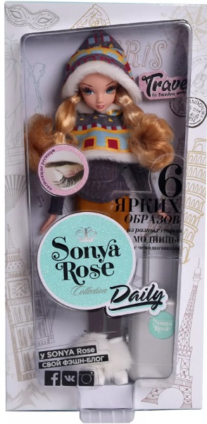 Кукла 3+ Sonya Rose Путешествие в Швецию арт.R4424N
