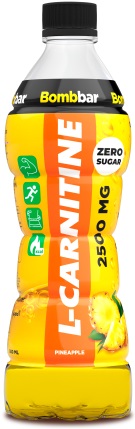 Bombbar Напиток L-Карнитин 2500мг 500мл Ананас