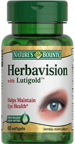 Nature's Bounty Гербавижн и лютиголд №60капс.  &