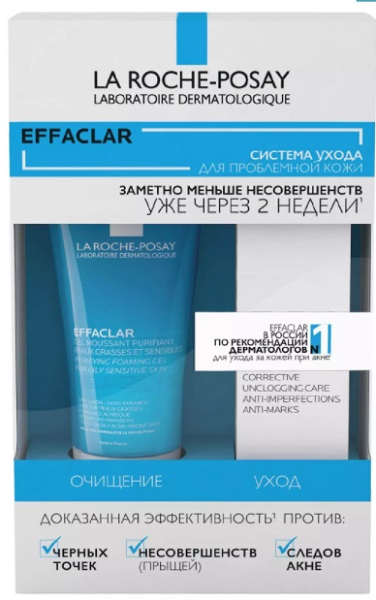 La Roche-Posay Effaclar Kit Duo + гель 50 мл