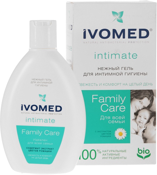 IVOMED Гель для интимной гигиены 250 мл Ромашка #