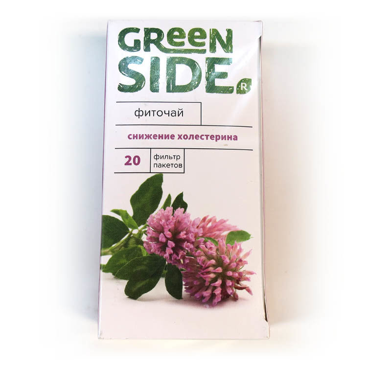 Чай Green Side Снижение холестерина № 20пак