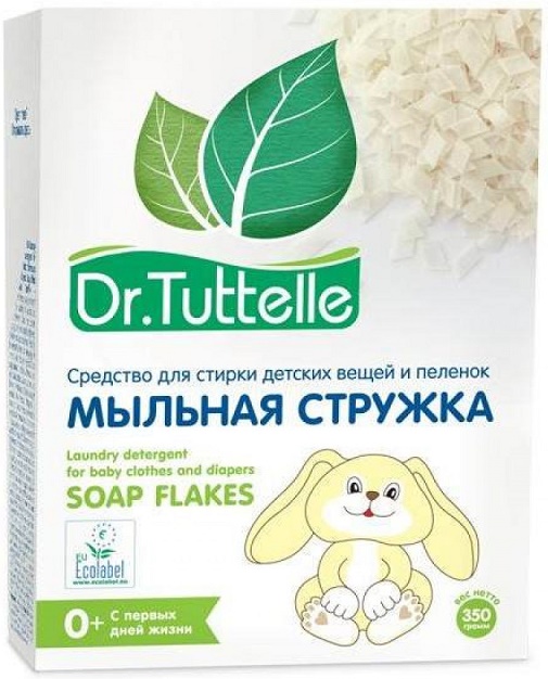 Dr TUTTELLE мыльная стружка 350 гр для стирки детского белья
