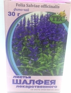 ТЕС Шалфей лист 30г