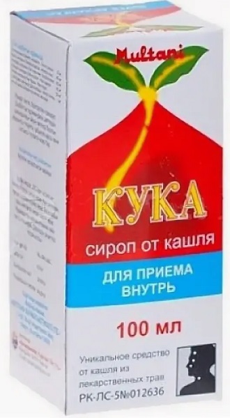 Кука сироп от кашля 100,0