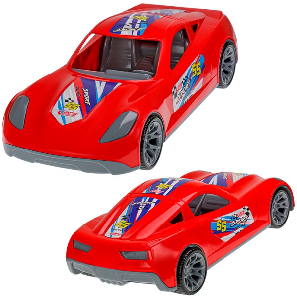 Машинка Turbo V-MAX красная 40 см арт.И-5856