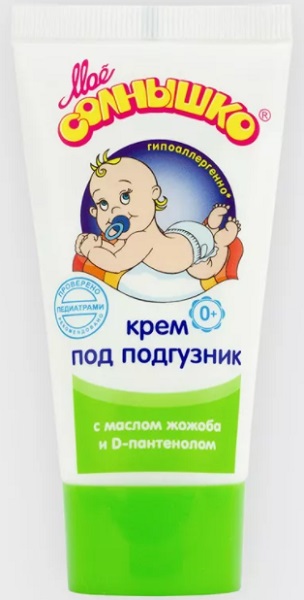 МОЕ СОЛНЫШКО Крем под подгузник 0м+ 50 мл