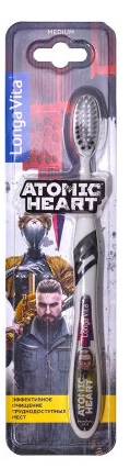 Зубная щетка Long Vita для взрослых Atomic Heart арт.F-07