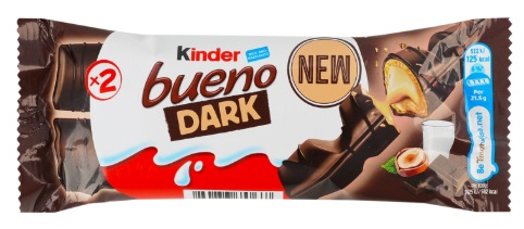 Вафли Kinder Bueno Dark с молочно-ореховой начинкой 43 гр
