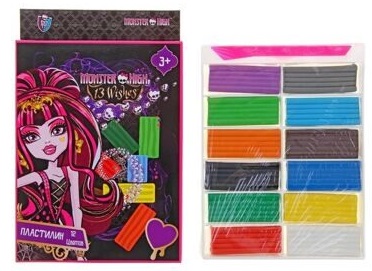 Креативное творчество 3+ Панно из пластилина Monster High арт.85653