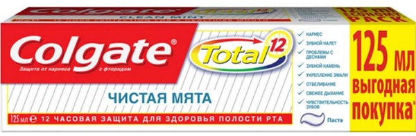 Зубная паста COLGATE Total L12 чистая мята 125 мл