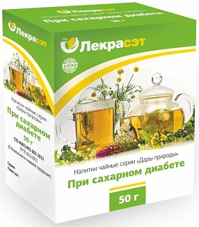 Лекрасэт При сахарном диабете 50г