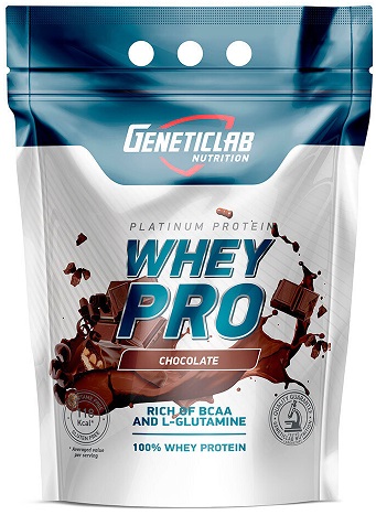 Geneticlab Whey Pro Шоколад 1000г пакет