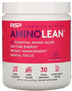 RSP Amino Lean 240г Фруктовый пунш Аминокислоты