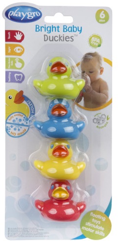 PLAYGRO 6м+ Игрушка для ванны Утки