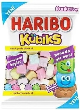 Haribo  Жевательный мармелад Squishy Кубики 80г
