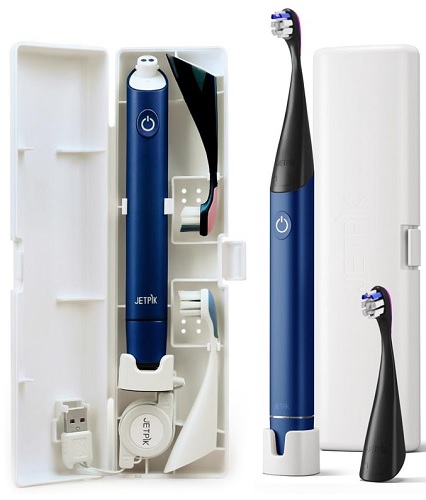 Зубная щетка Электрическая Звуковая JETPIK JP300 Sonic Toothbrush Сапфировый Синий