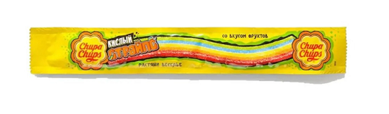 Chupa Chups Мармелад Страйпс Фруктовый 10,5г