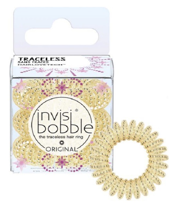 INVISIBOBBLE Резинка браслет для волос Original Gold Rush 3шт в картоне