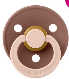 Пустышка латексная 6м+ Bibs Colour Fusion Woodchuck/Blush 18+ арт.30028247