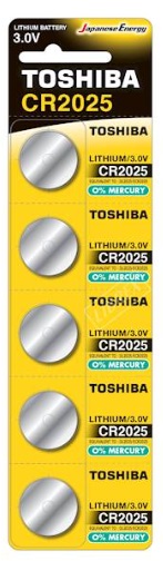 Батарейка TOSHIBA CR2025 CP-5C (1шт) 3V