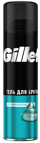 GILLETTE гель для бритья Для чувствительной кожи 200 мл 81772814