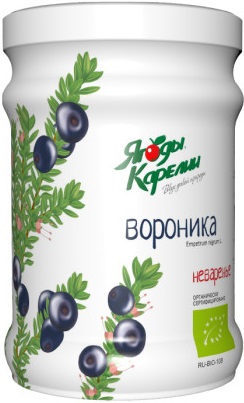 Ягоды Карелии Неваренье Вороника б/сах 270мл 