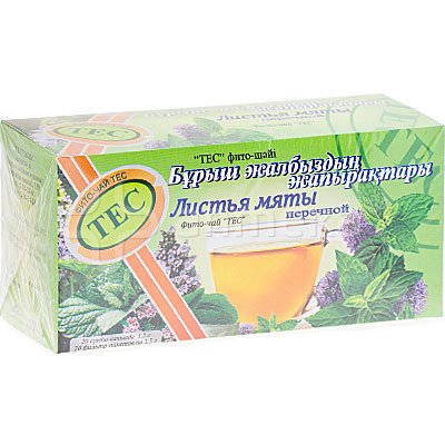 ТЕС Мята лист фито-чай 1,5г №20пак