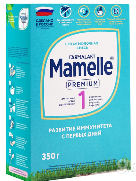 Mamelle Farmalakt Premium 1 Смесь сухая молочная адаптированная 0-6мес 350г