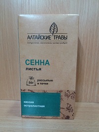 Алтайские травы Сенна листья 50 г