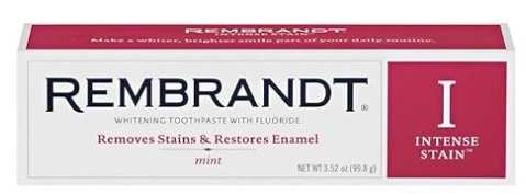 Зубная паста REMBRANDT Intense Stain Whitening 99g