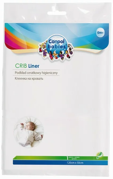 Клеенка гигиеническая подкладная 120*5см CANPOL BABIES арт.10/100